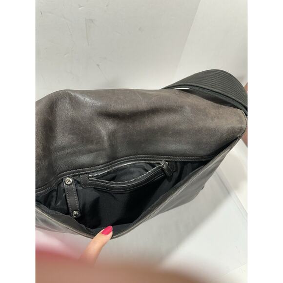 Vintage Coach Messenger Leather Briefcase Laptop Bag Strap Large H1S-5233 RARE - Picture 9 of 16